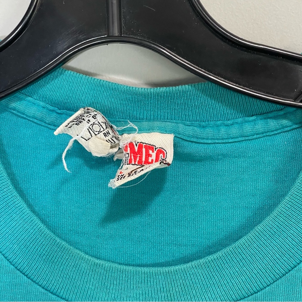 Vintage 1994  Nutmeg Miami Dolphins NFL T-shirt Size Large - Picture 11 of 12
